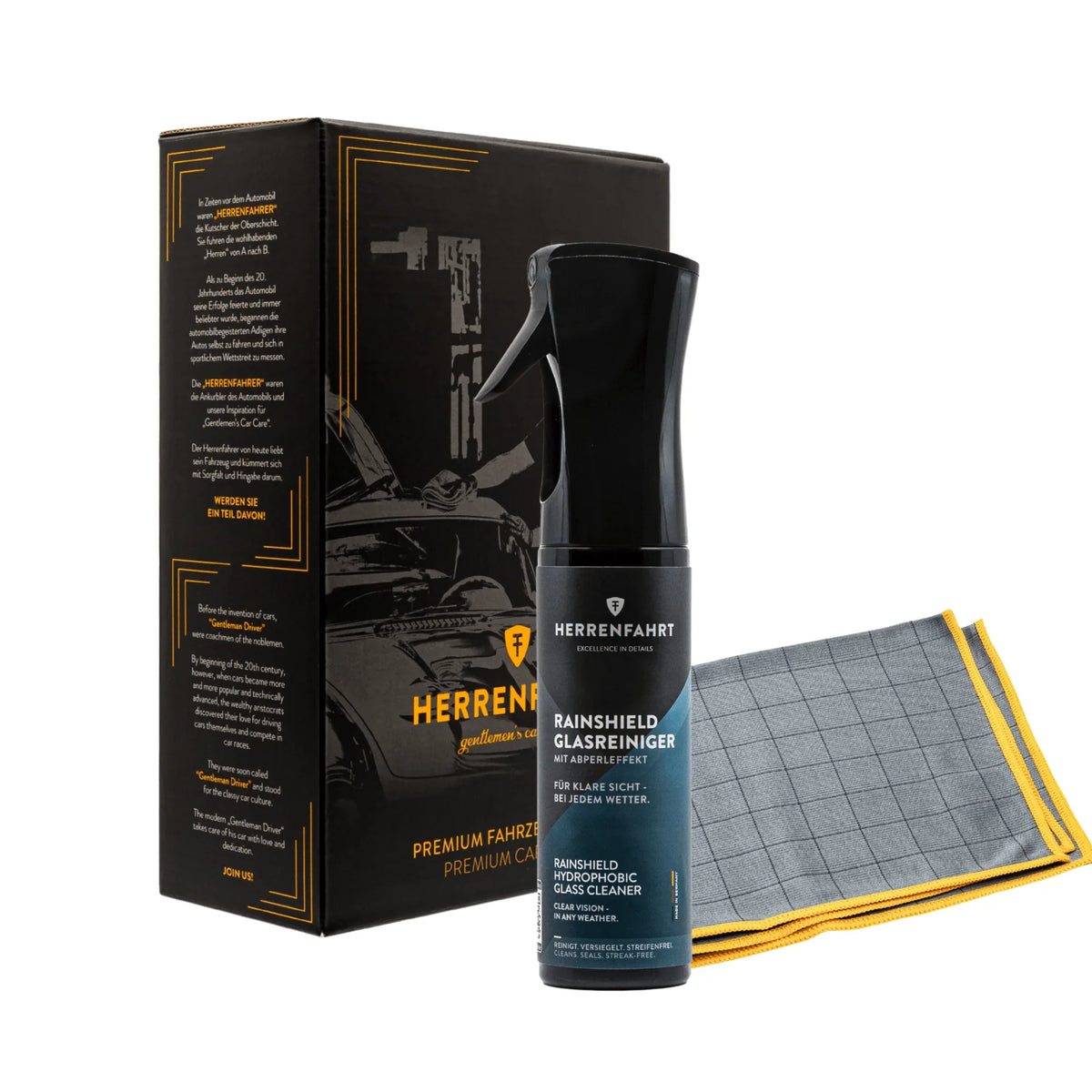 Rain Shield Glasreiniger Set